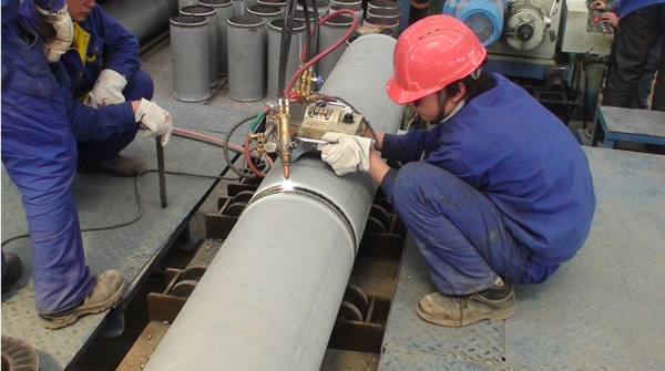 on-site piping fabrication